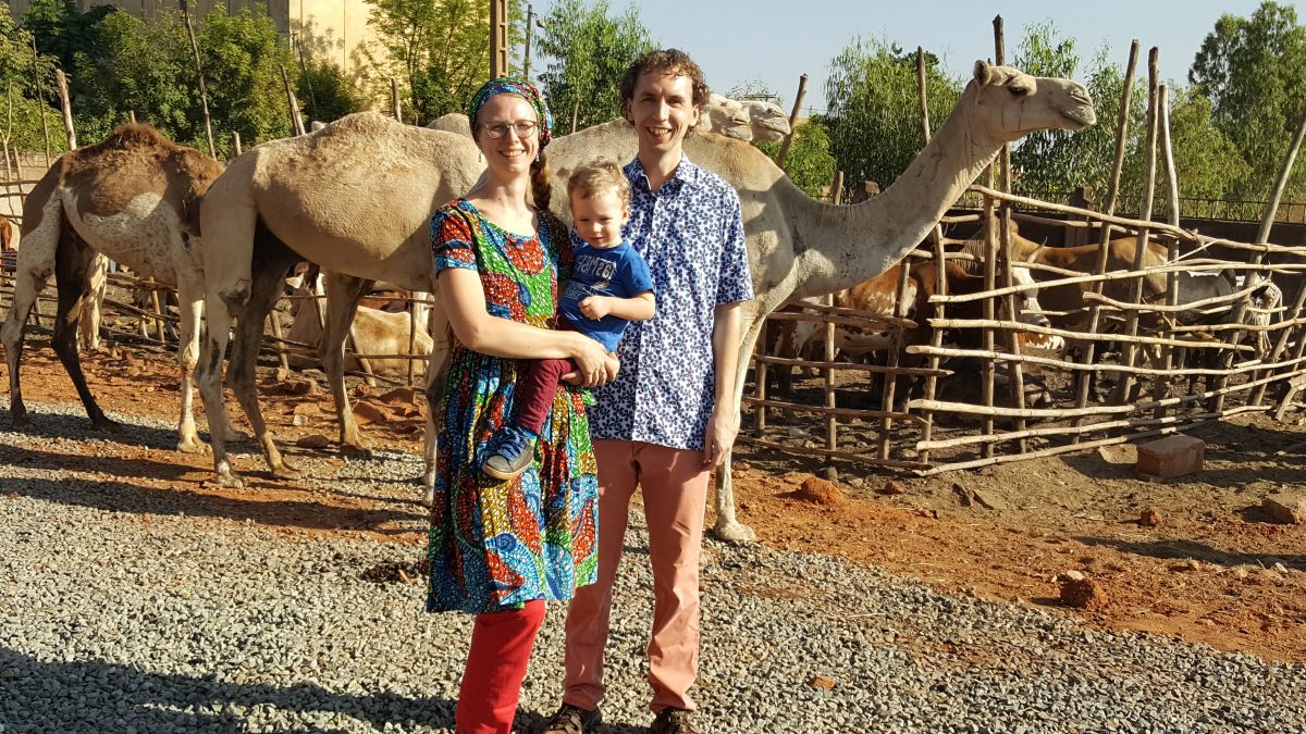 Veldmedewerker Willem met zijn vrouw Christien